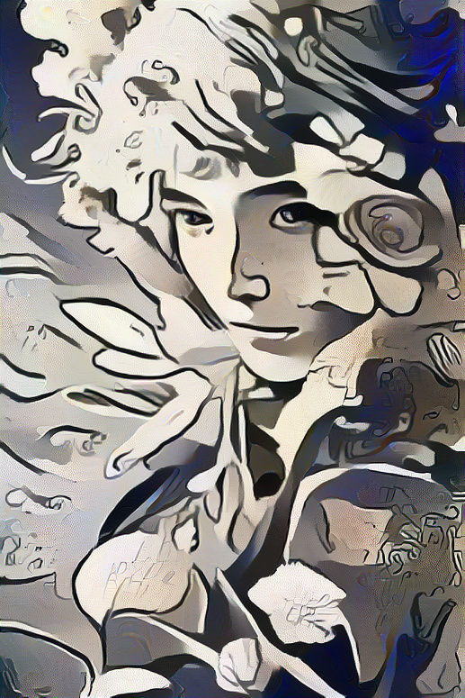 Botanical Beauty (Style Transfer)