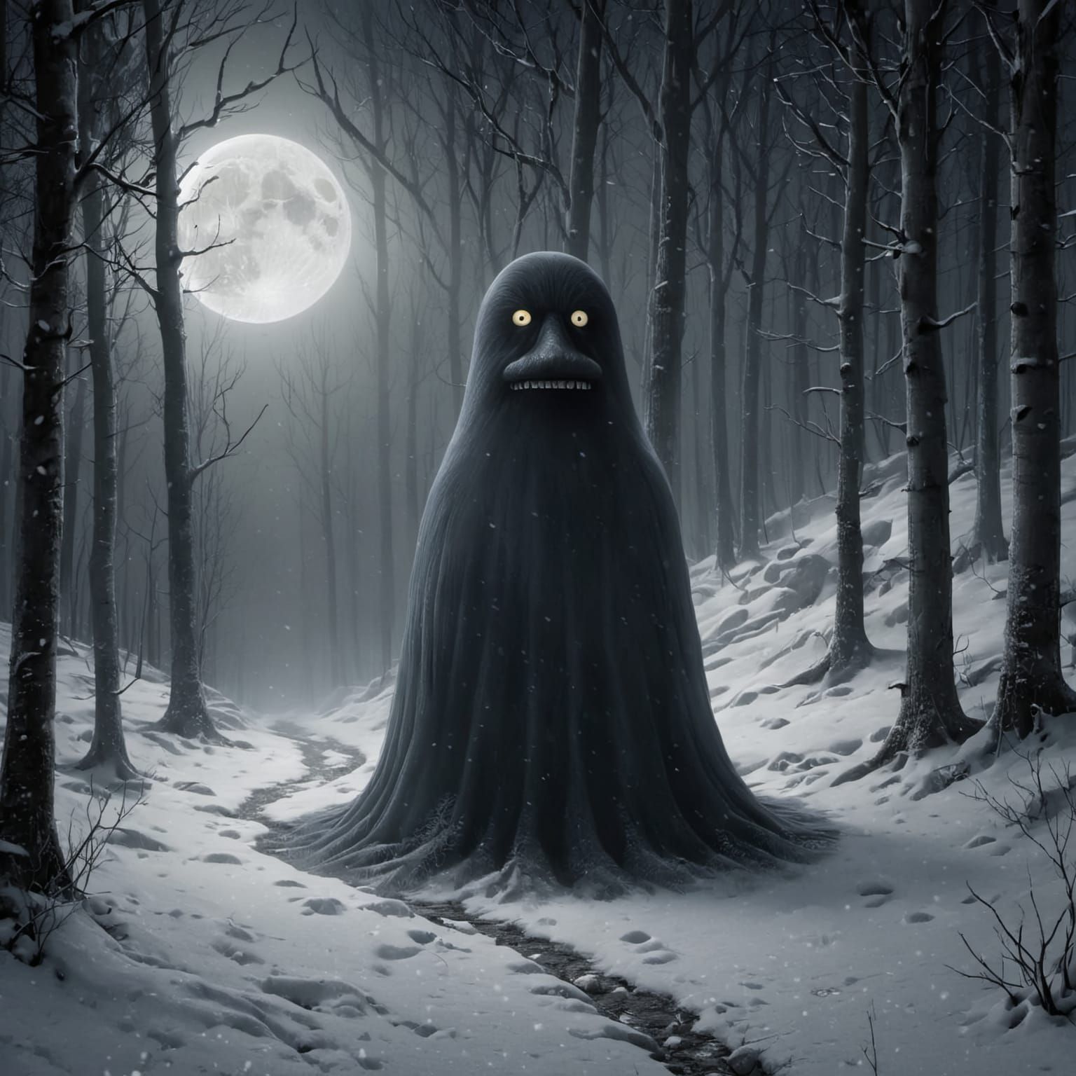 The Groke, realistic