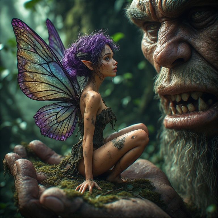 A FAERY WITH OGRE