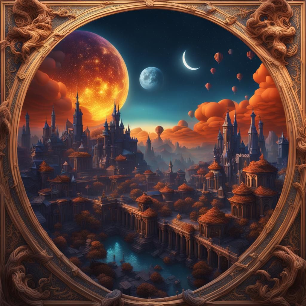 Fantasy Realm of old and ancient Days