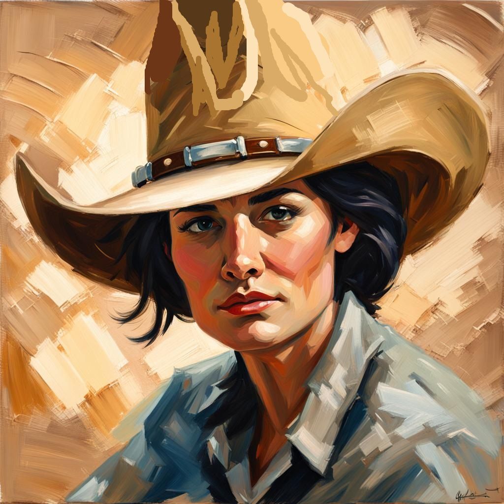 'Proper Hat' Impasto