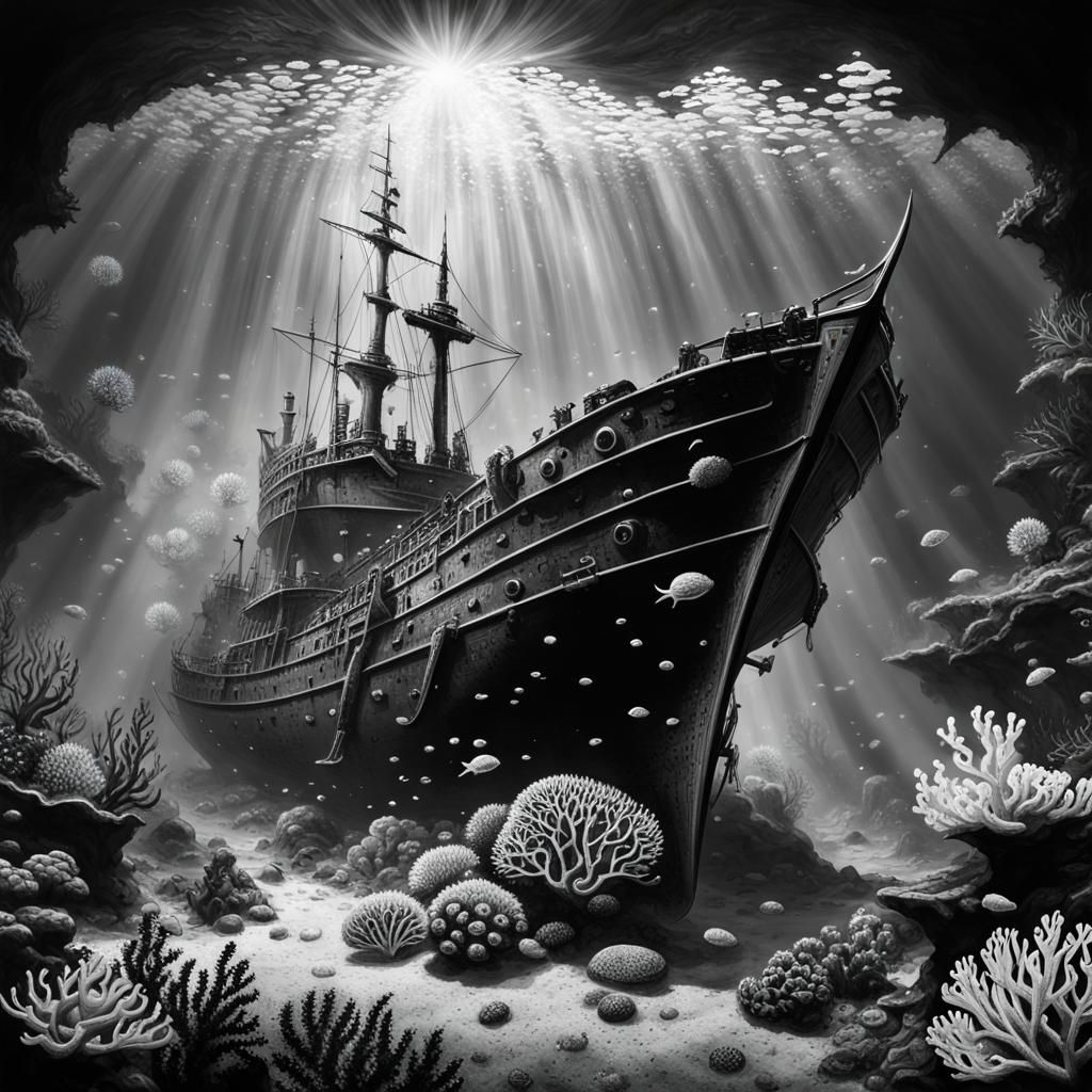 BW shipwreck