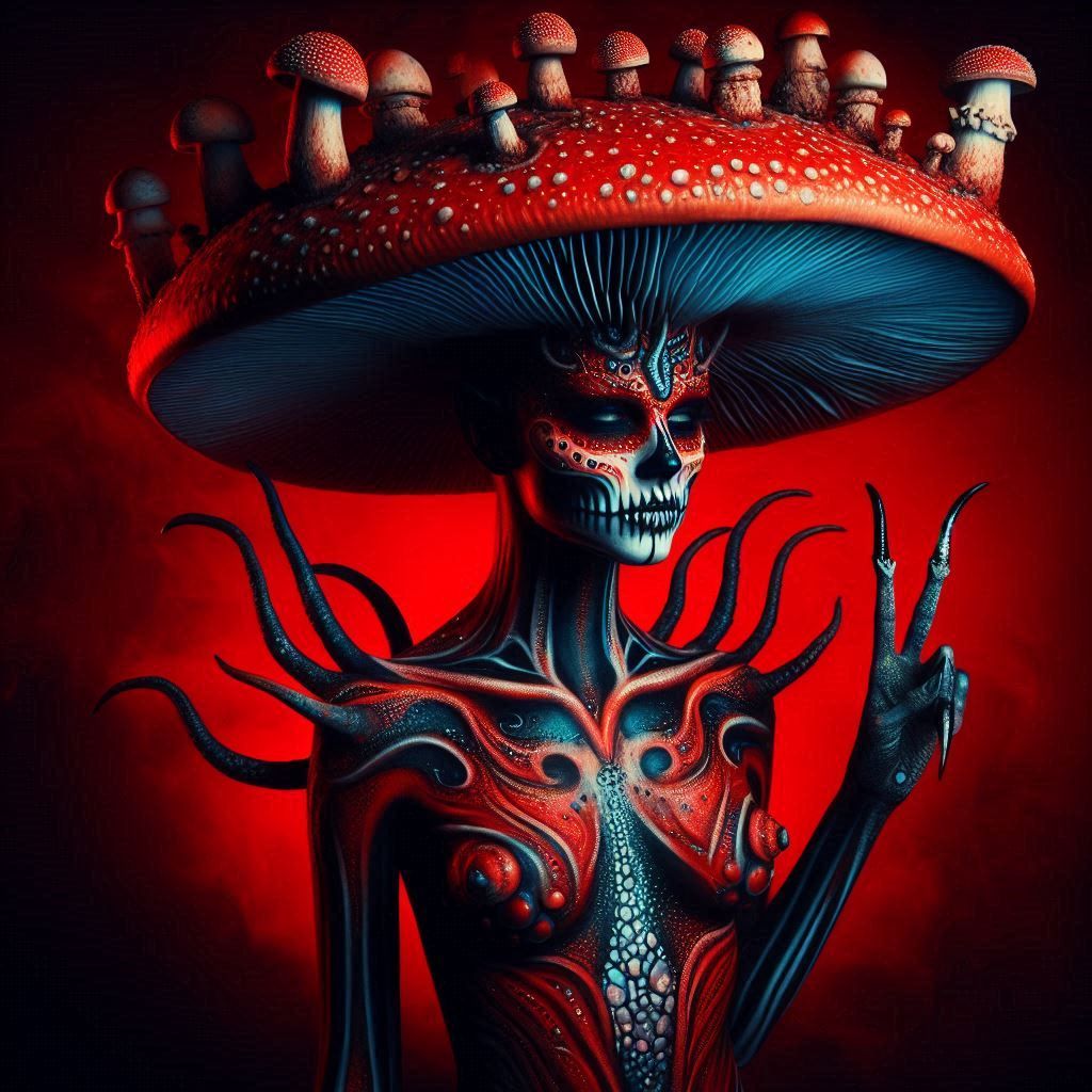 Mykora, ruler of the dark forests