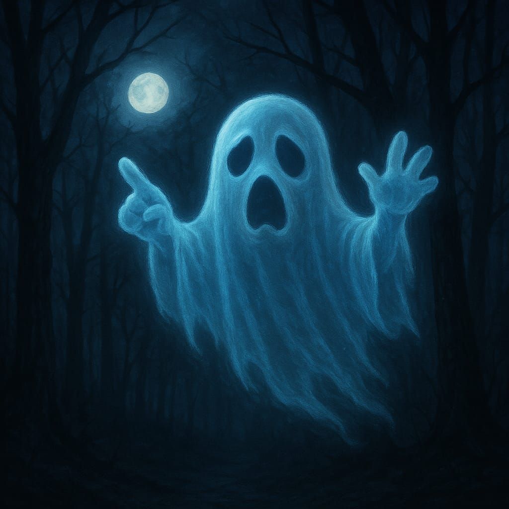 bluooin' ghost shooin'