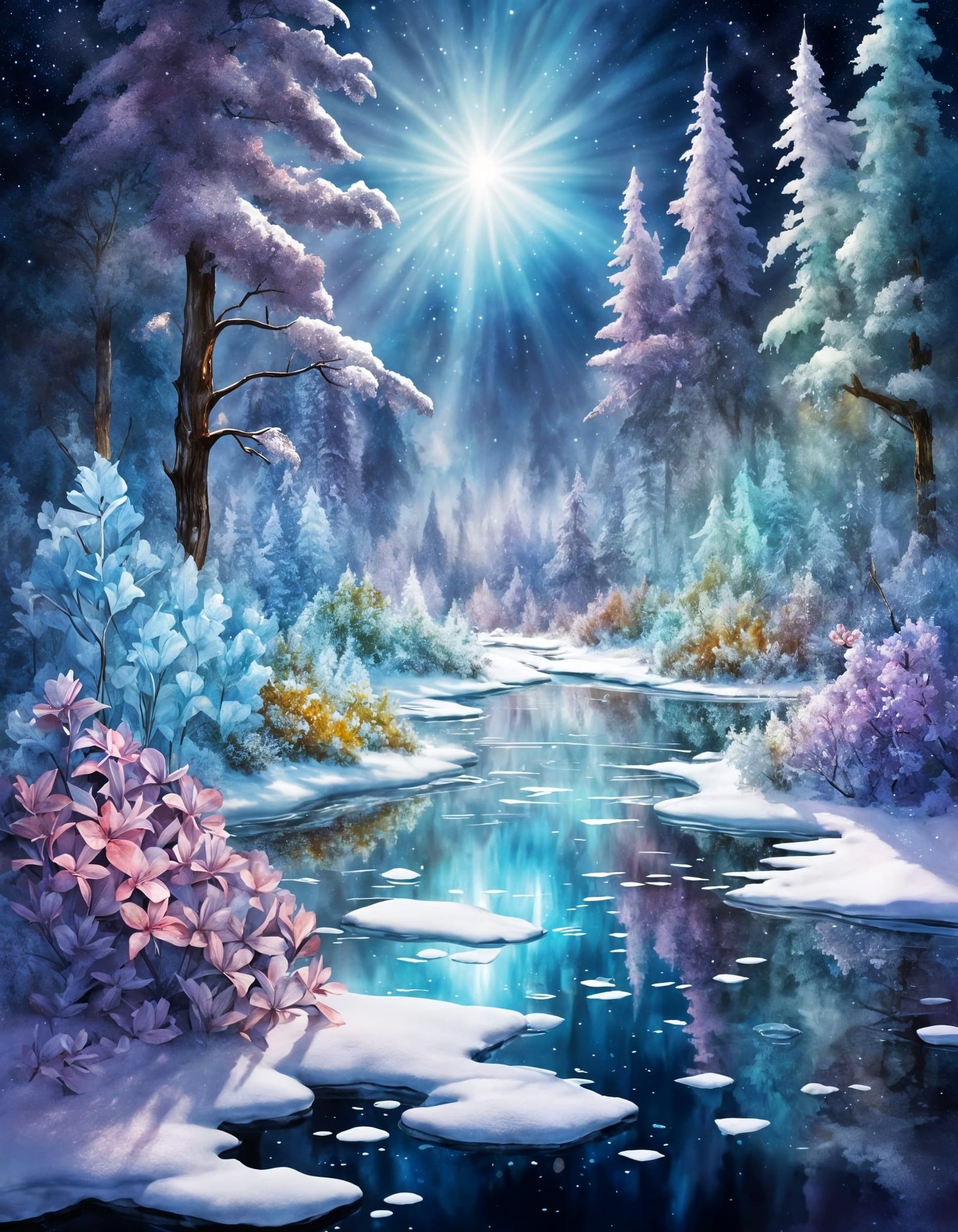 Winter Night’s Brightest Star  by @FalleN 