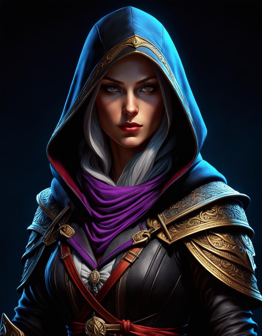 Assassins guild recruiter - AI Generated Artwork - NightCafe Creator