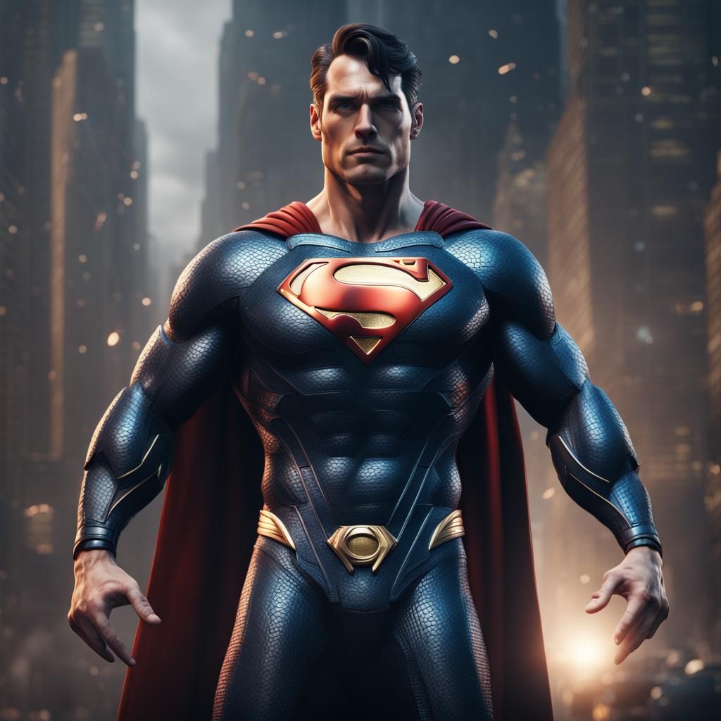 Superhuman superman - AI Generated Artwork - NightCafe Creator