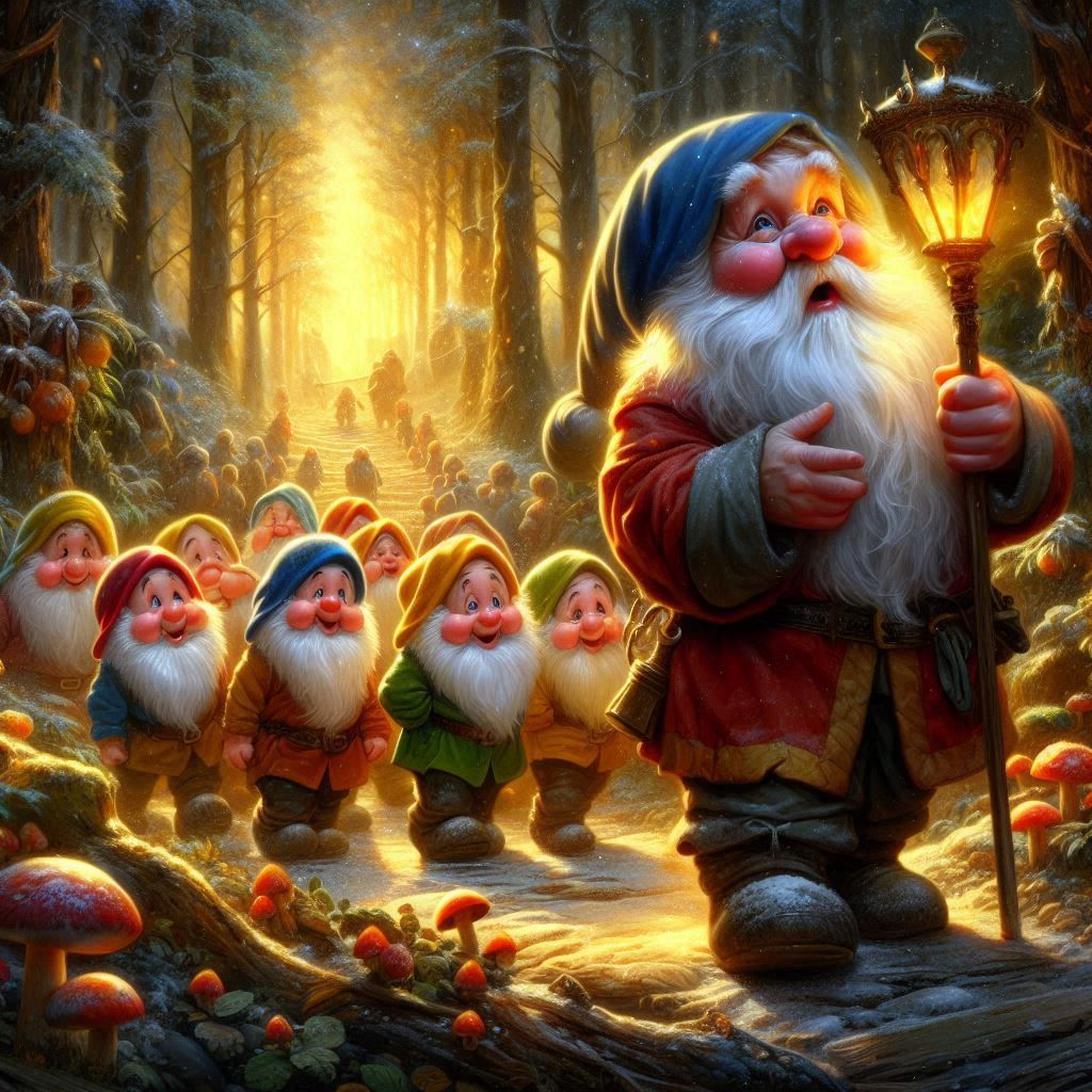 Dwarves coming back from the mine