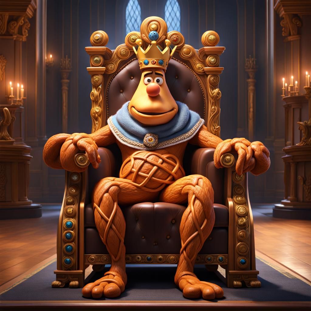 Pretzel King  by @Hani