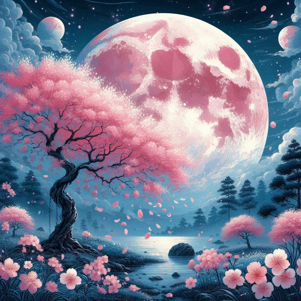 Cherry Blossom Moon Dance