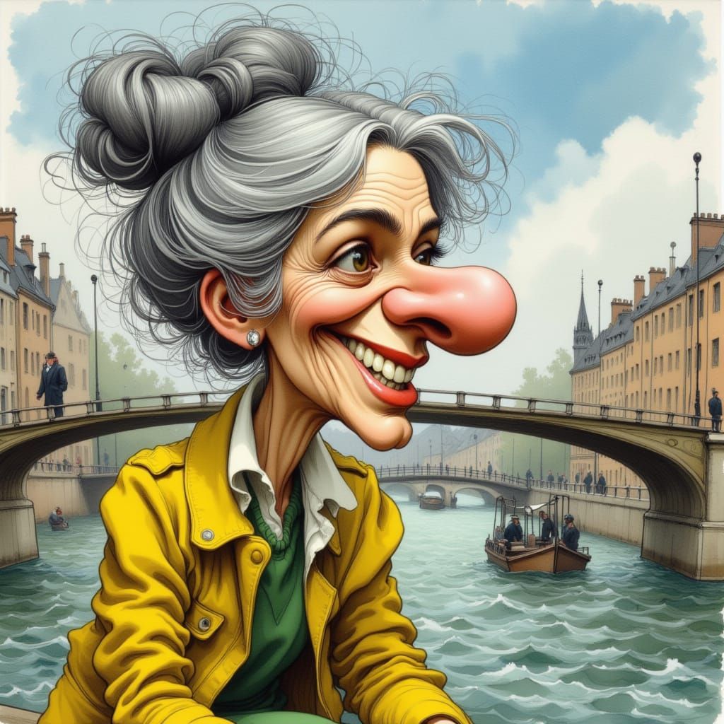 <lora:ArtCaricature:1.0>