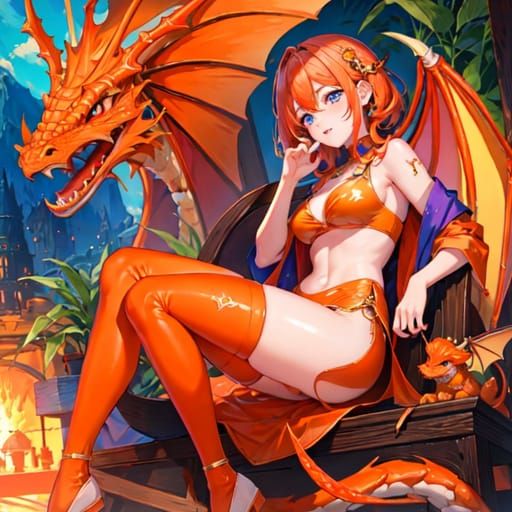 Orange Dragon