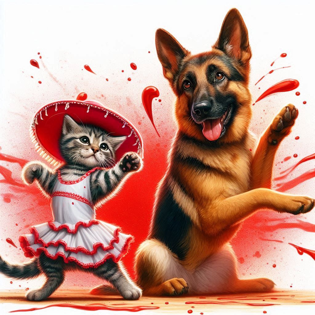 We can do the flamenco too