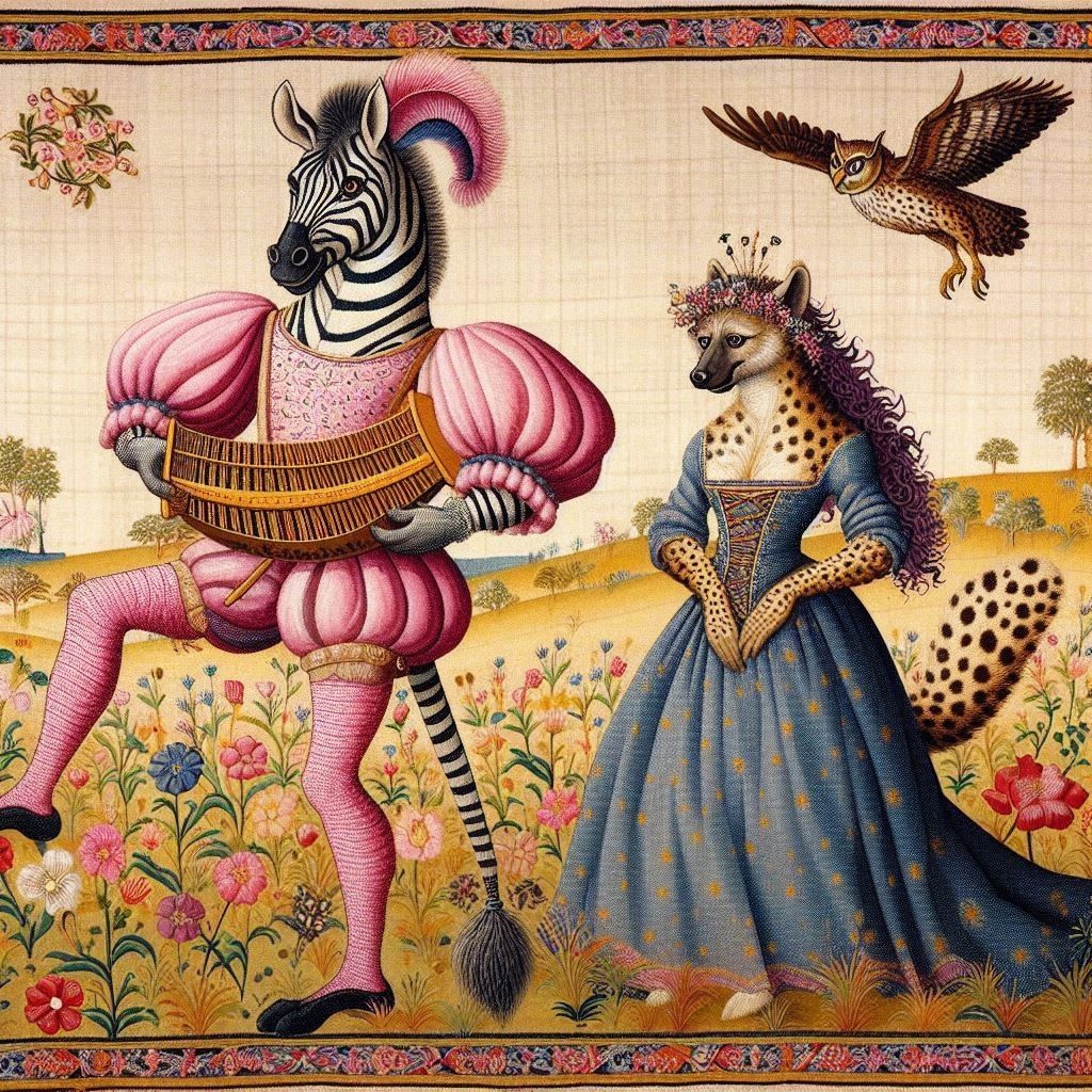 Golden Spots and Denim Blue (Alternate Gallery)