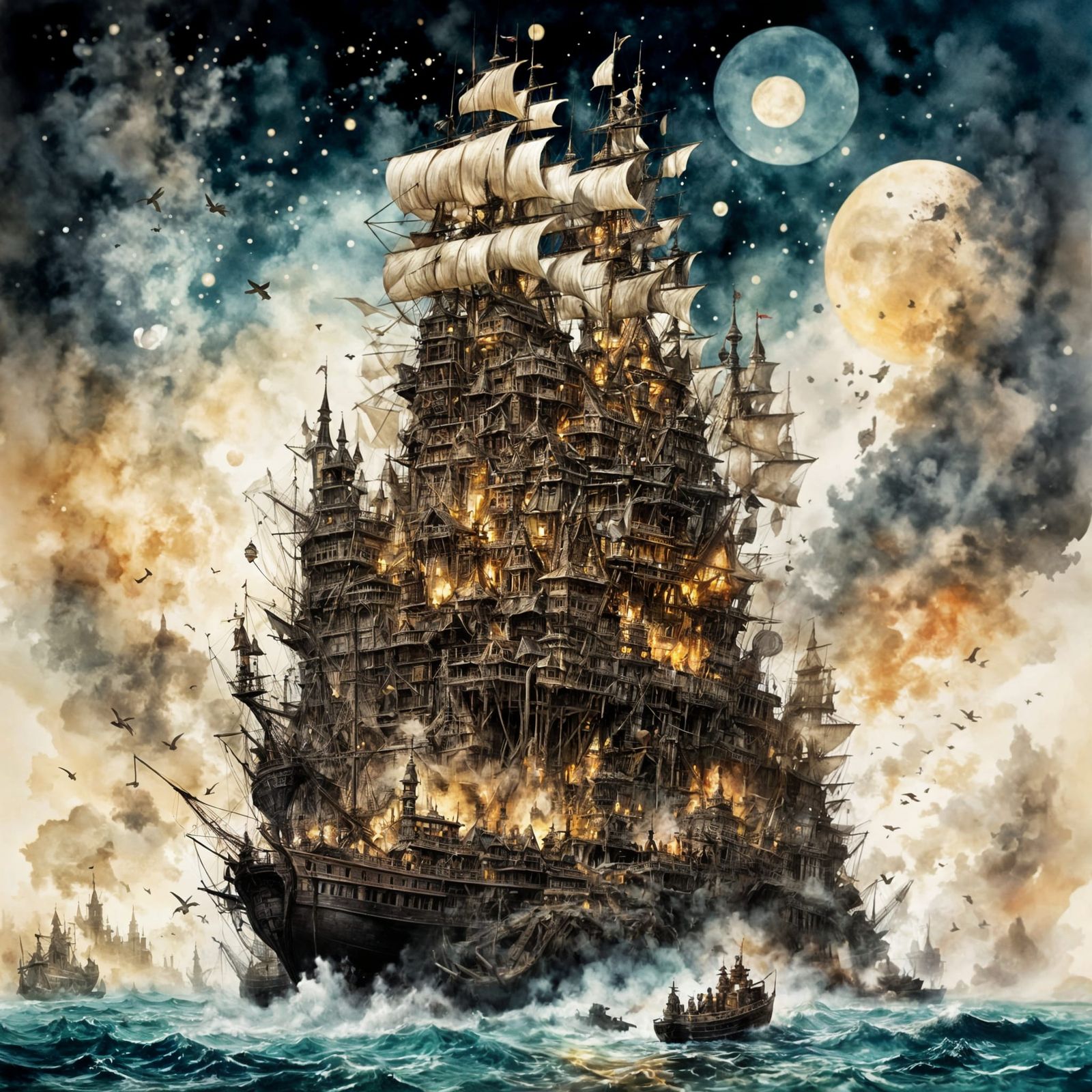 Sailing City  by @Zabrie