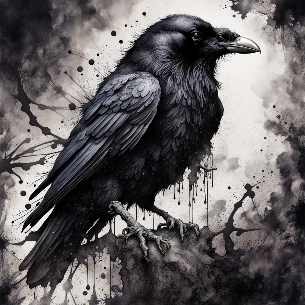 Raven  by @Sky_Pipitz