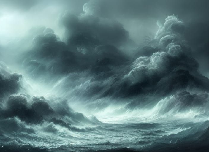 Biblical Storm  by @Lady Bluejayy