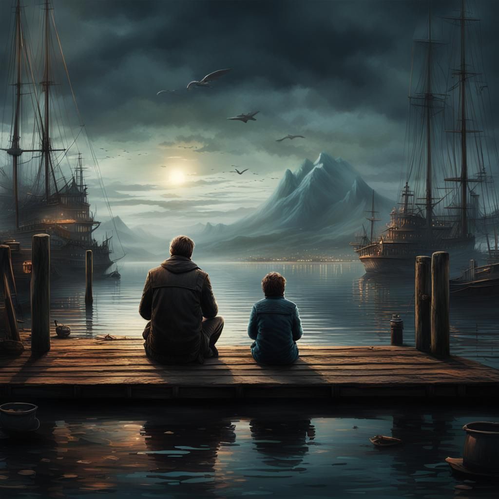 Sittin on the dock of the bay  by @R Dean Reynolds