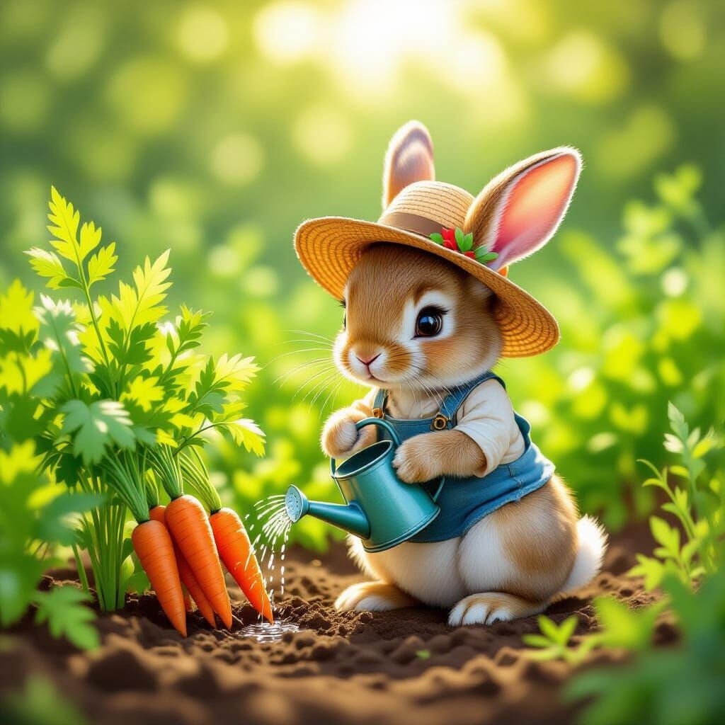 The Carrot Whisperer  by @No1jmb