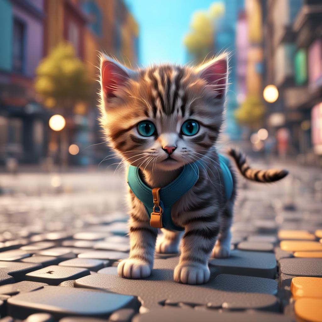Lost kitten in the metaverse