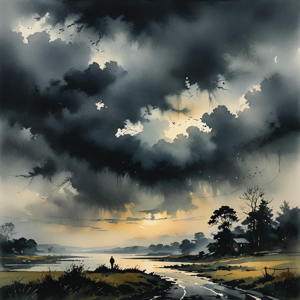 A Moody Turbulent Day