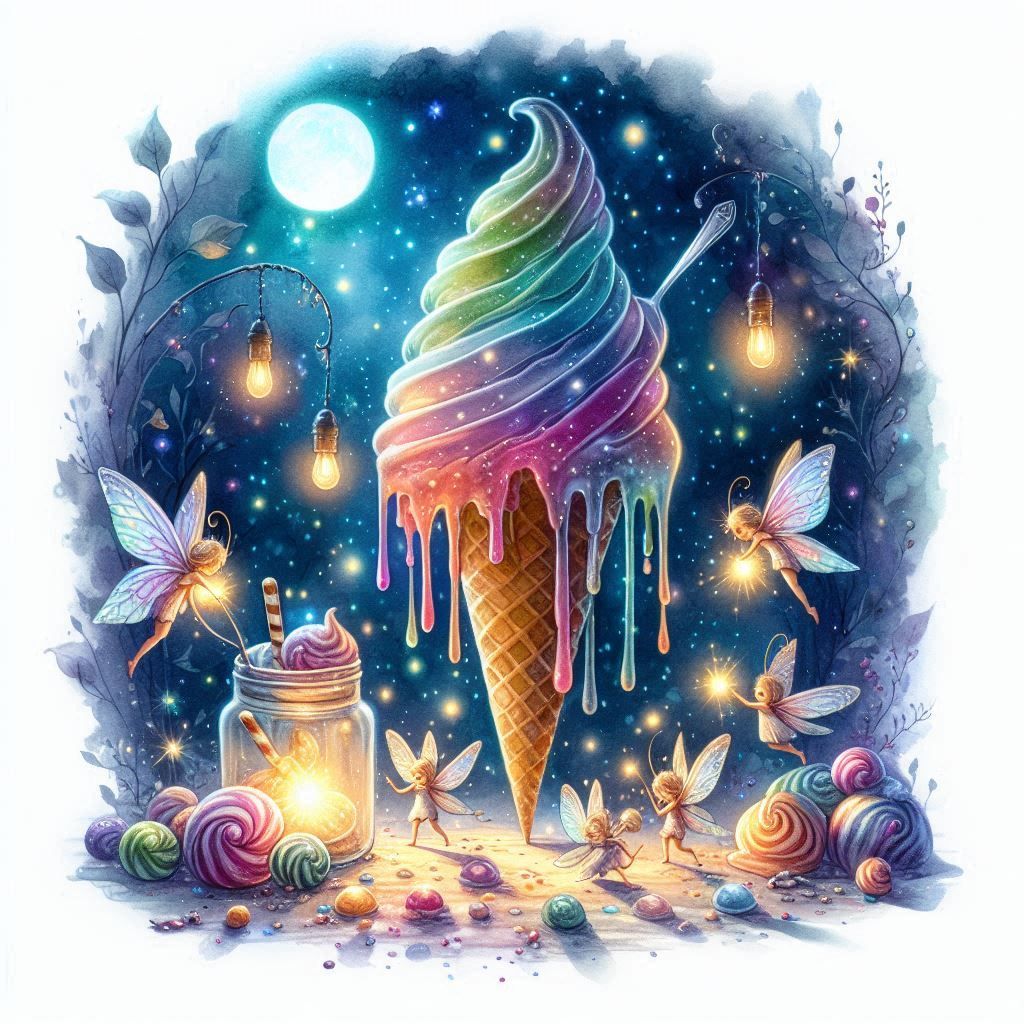 Magical Moonlit Ice Cream Party"