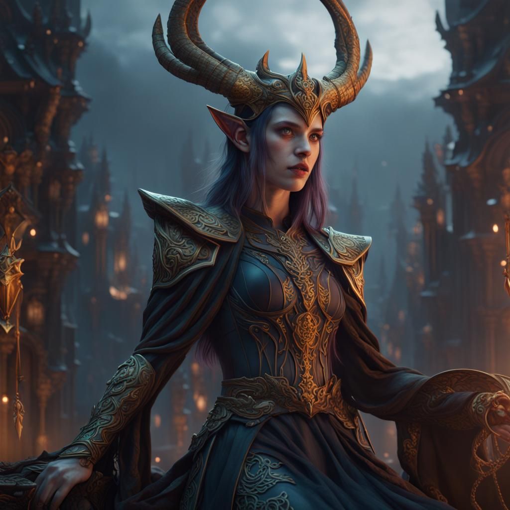 hel Loki daughter - AI Generated Artwork - NightCafe Creator