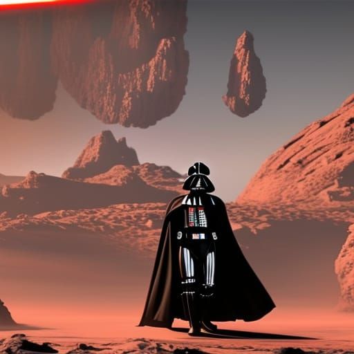 darth vader on mars