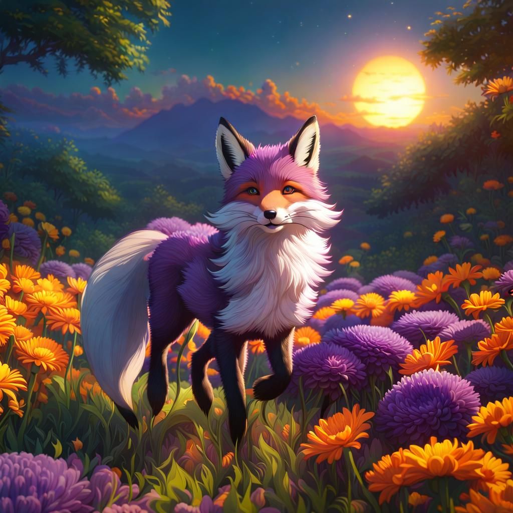 Legendary Purple Fox