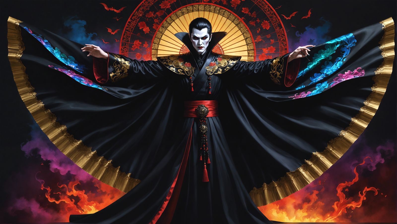 Japanese Fan Vampire Animie