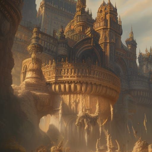 princess, detailed matte painting, deep color, fantastic, in...
