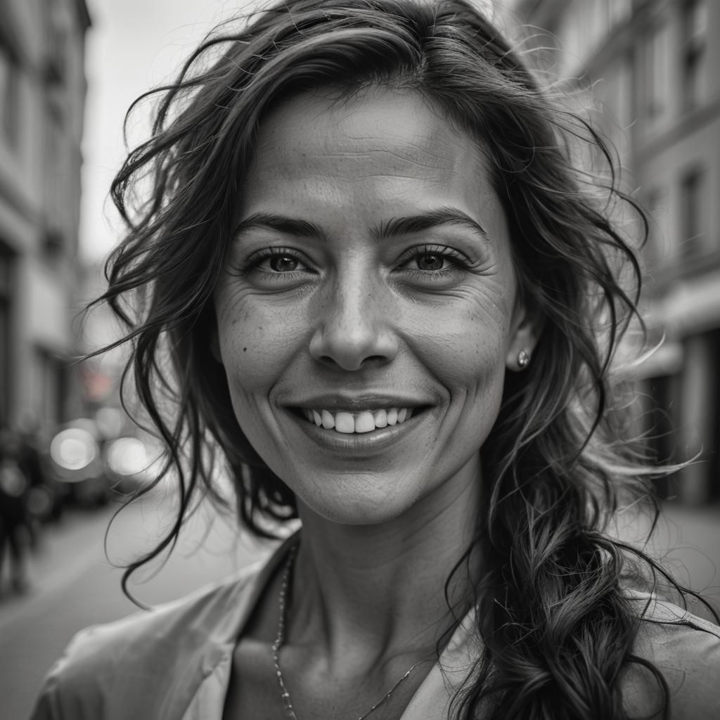 stunning B&W portrait of a beautiful elegant woman in helsinki with ...