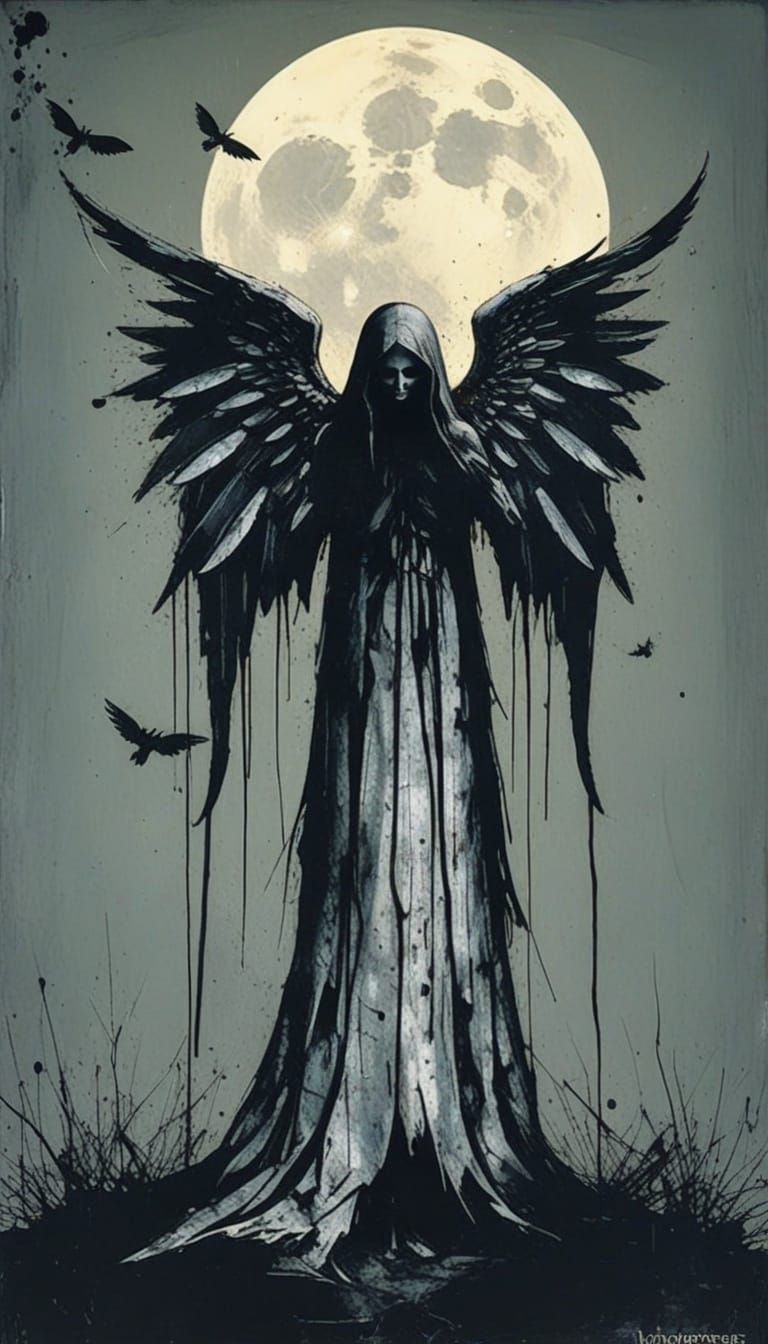 the angel of death   by @NeithAlgol