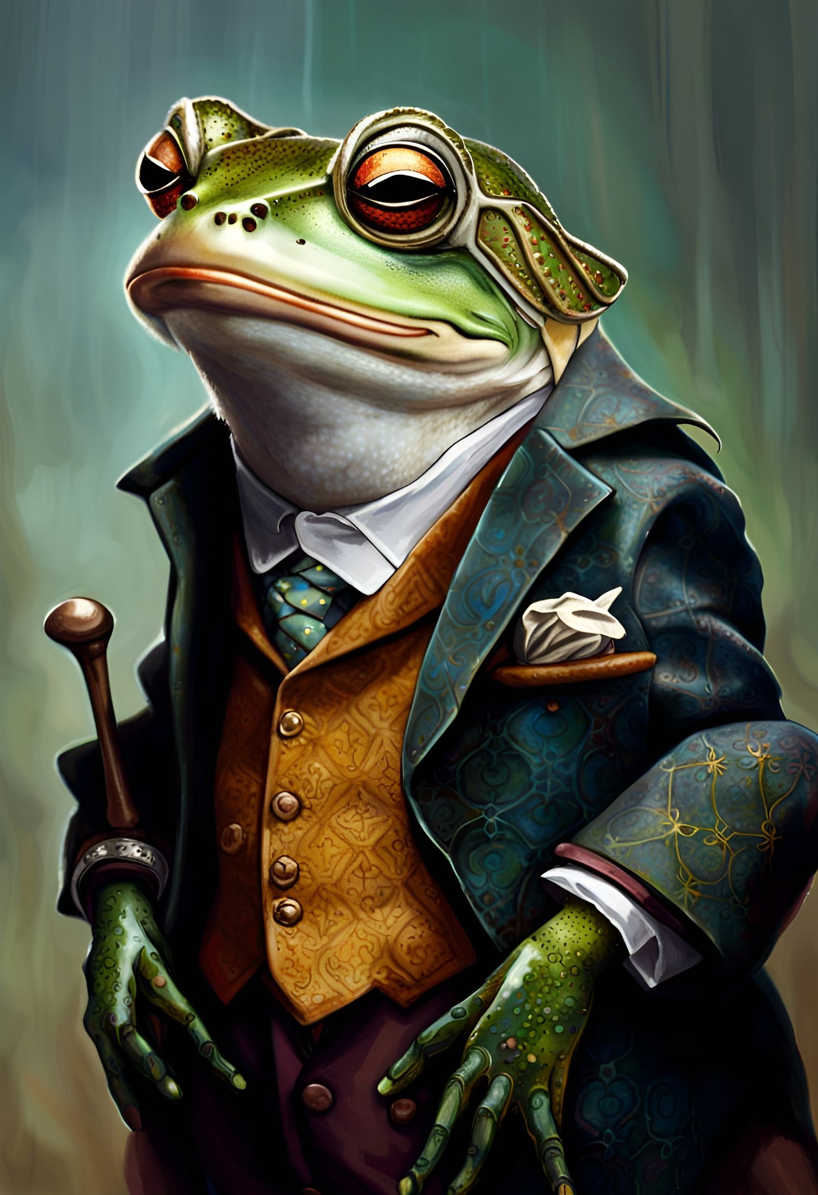 Gentleman Mr. Frogg