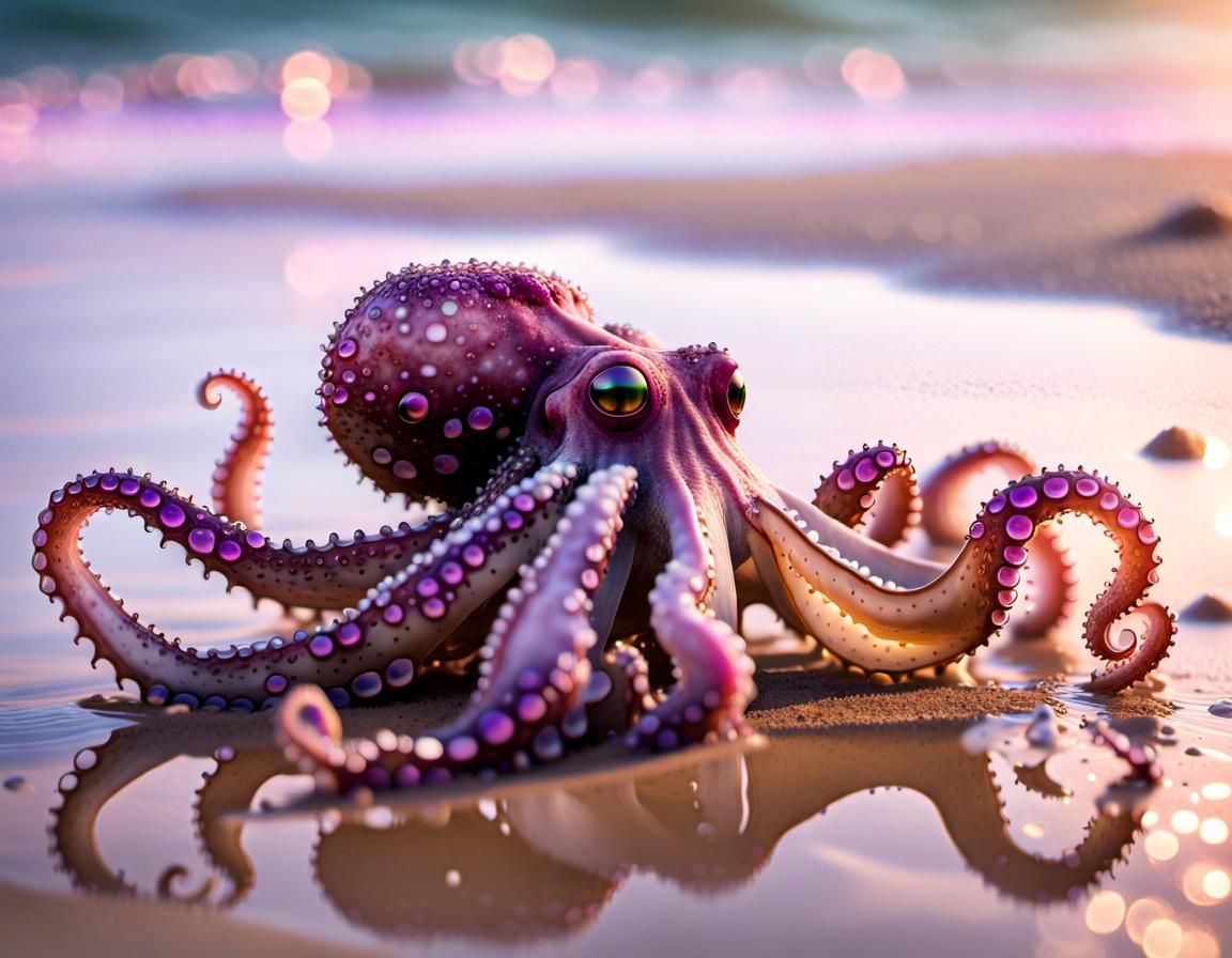 Purple Octopus