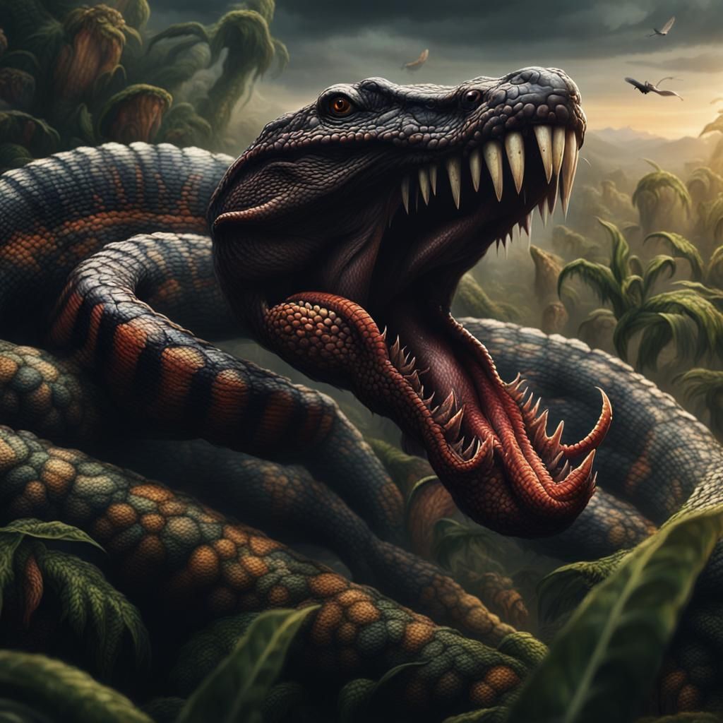 A thumbnail for a youtube video about the top ten most venom...