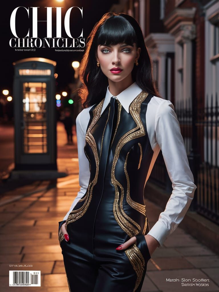 Magazine Cover "Chic Chronicles"   by @3LY
