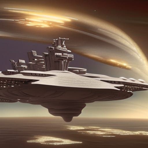 uss enterprise :: Epic cinematic brilliant stunning intricat...