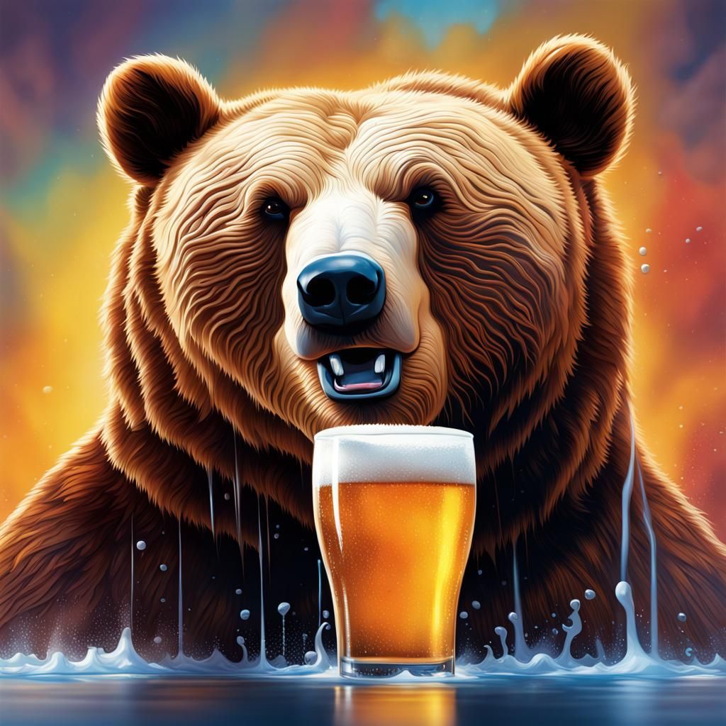 Bare Bear beer bar breathing