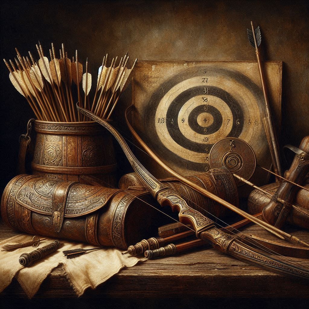Archery still life
