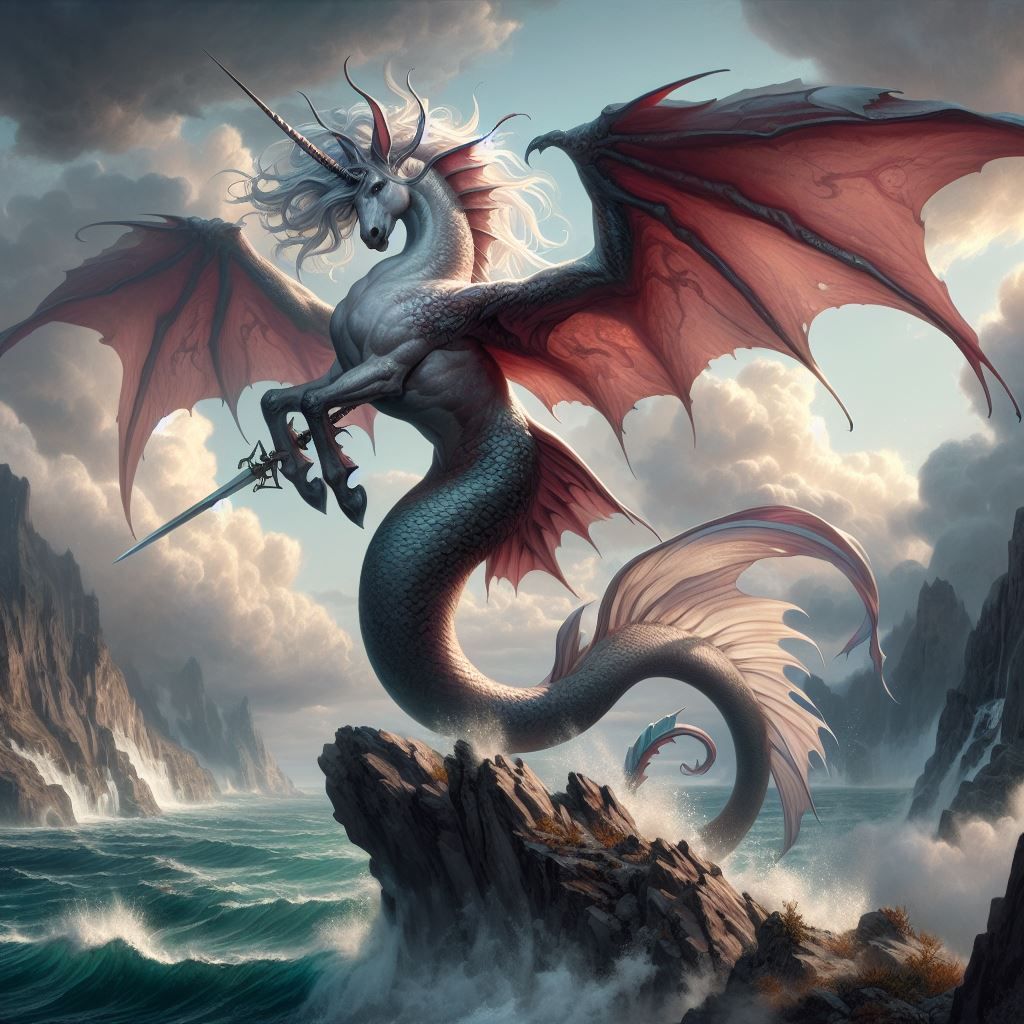 Centaur Mermaid Dragon