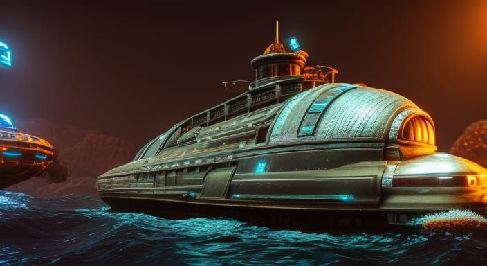 Ornate Submarine