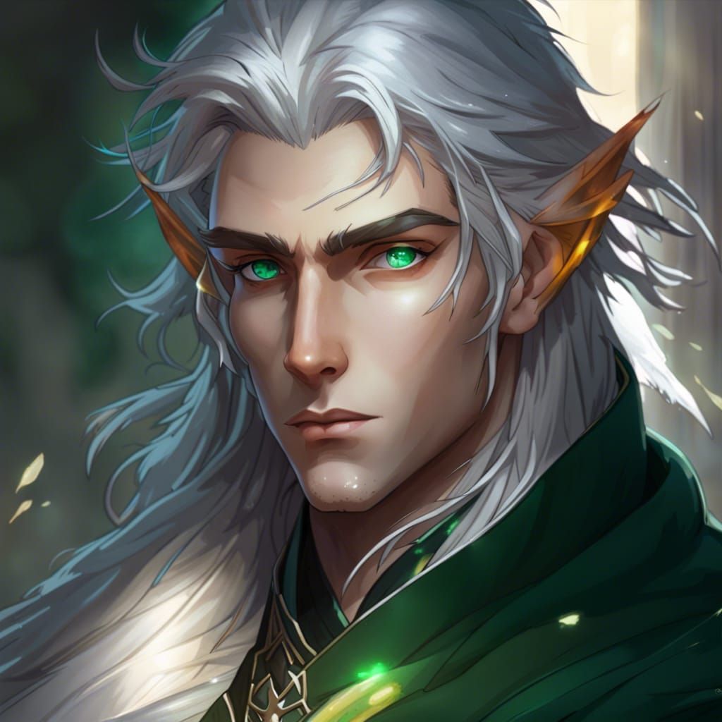 Faelan the Elf - AI Generated Artwork - NightCafe Creator