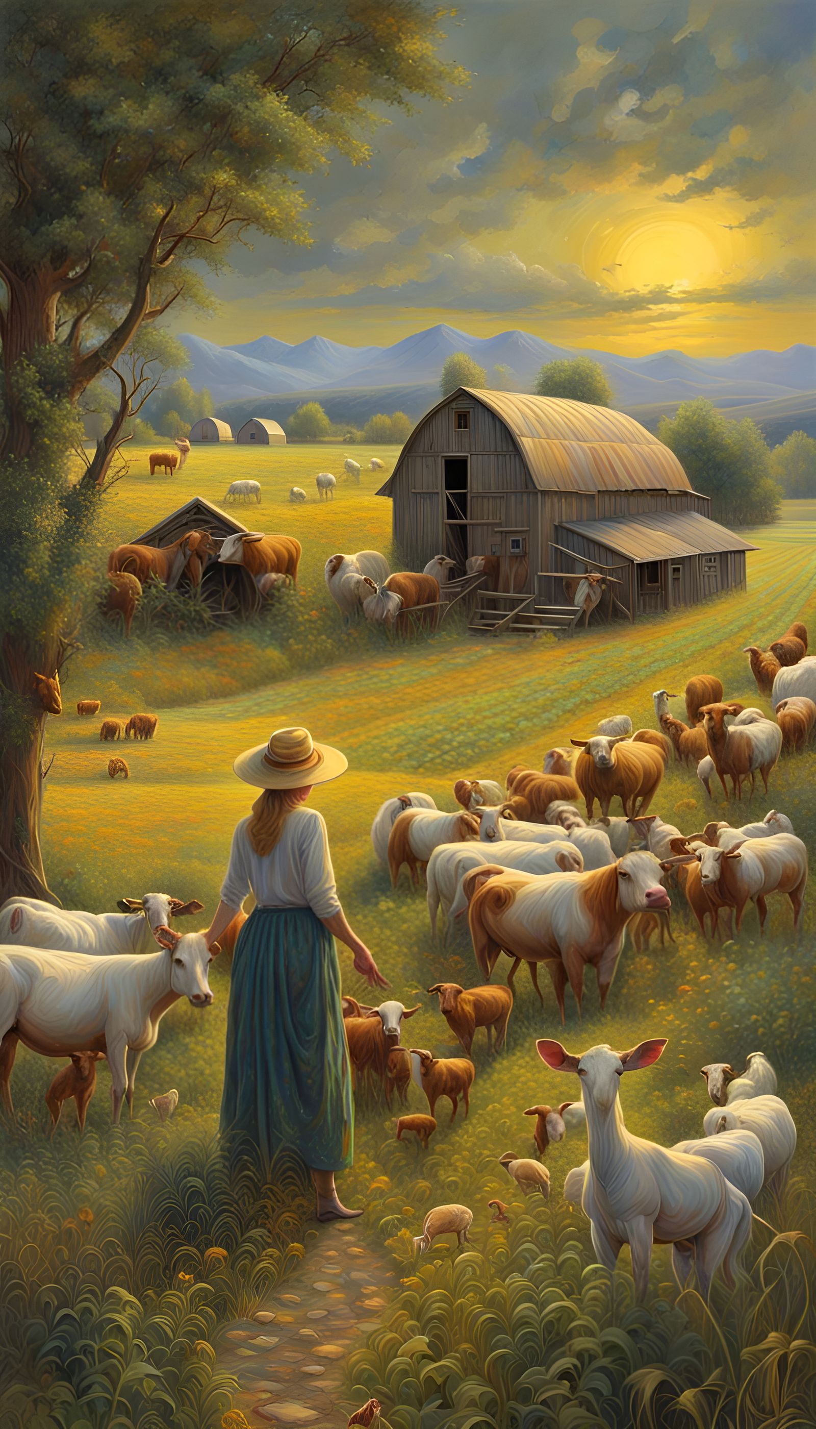 Farm life   by @Deranger