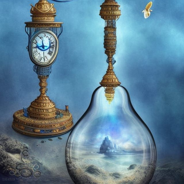 Time is only a concept  by @The Observer 