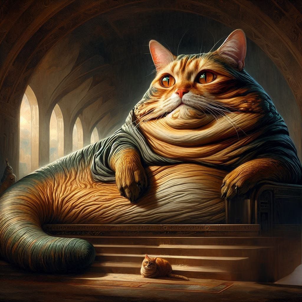 Jabba The Cat 🐛😹