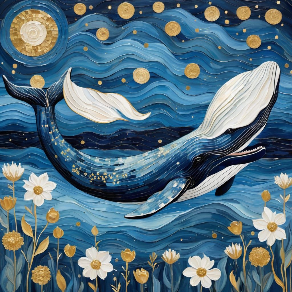 Whale - AI Generated Artwork - NightCafe Creator