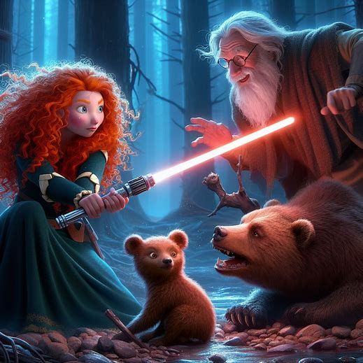 Merida - Dark Disney