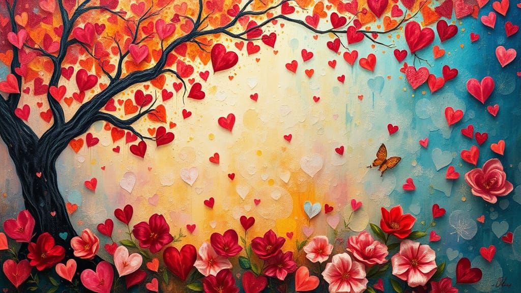 Love is in the air, In the whisper of the trees