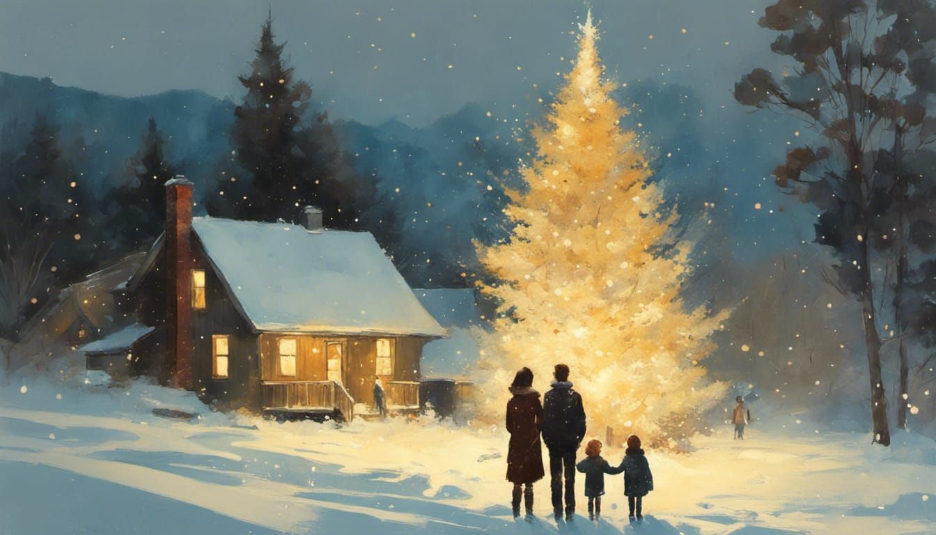 Christmas in Colorado with my Late Brother  by @DDegas